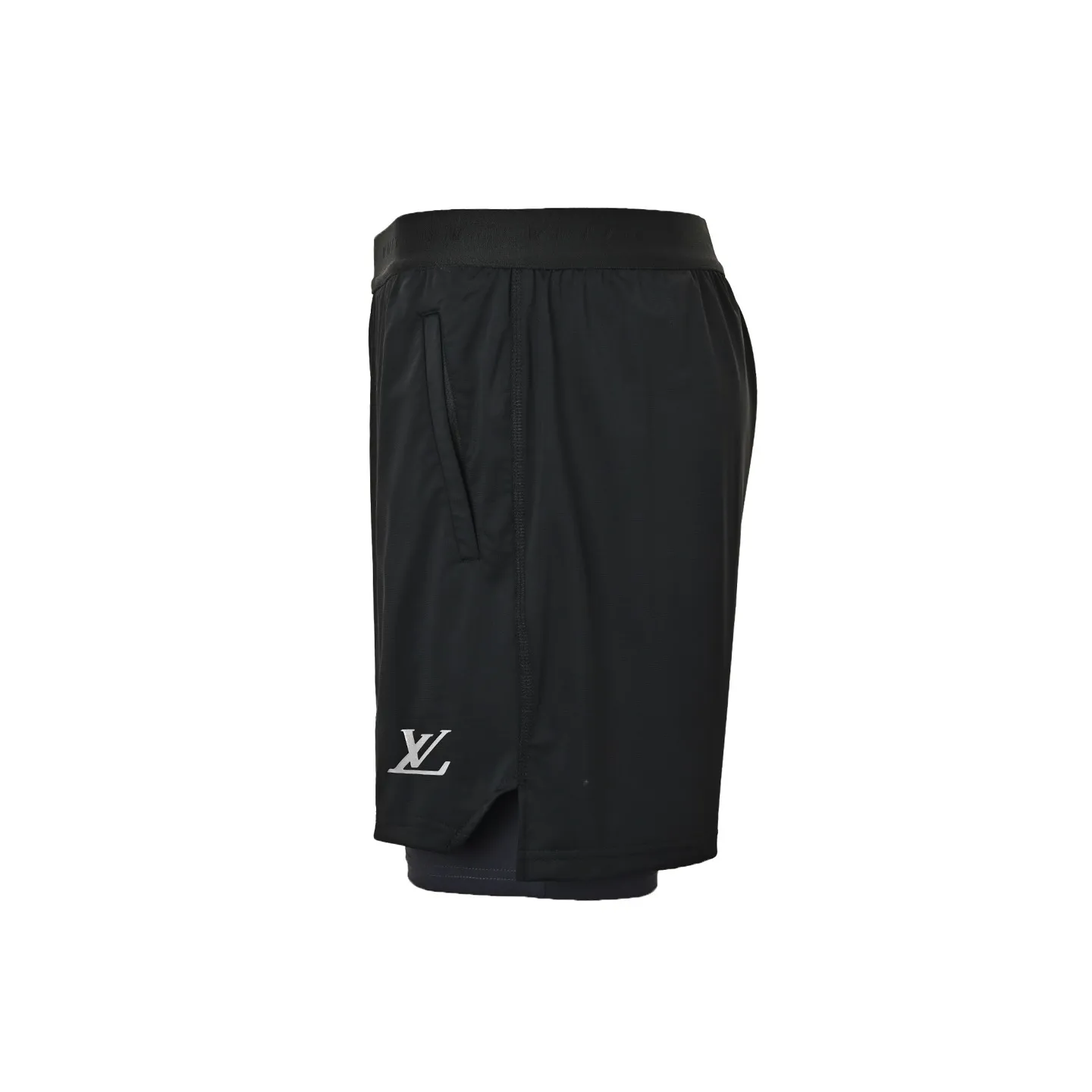 Louis Vuitton/Louis Vuitton logo printed double shorts
